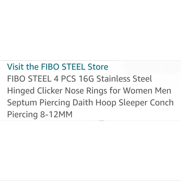 Stainless Steel Hoop Rings - Picture 8 of 8